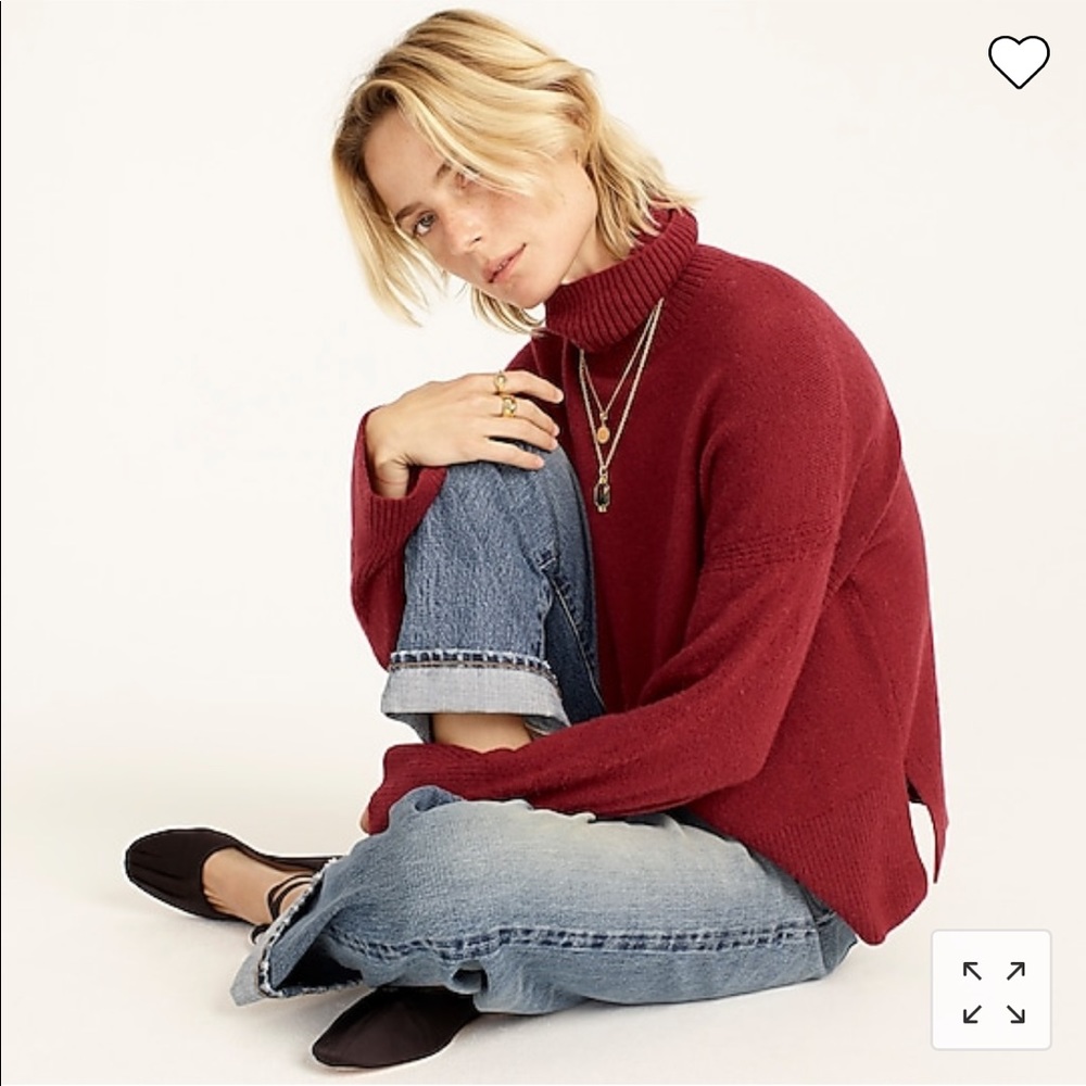 JCrew Turtleneck sweater in Supersoft yarn